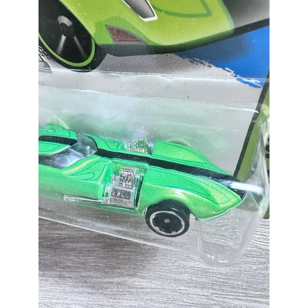 Hot Wheels HW Workshop Twin Mill Super Treasure Hunt Green HTF New H43